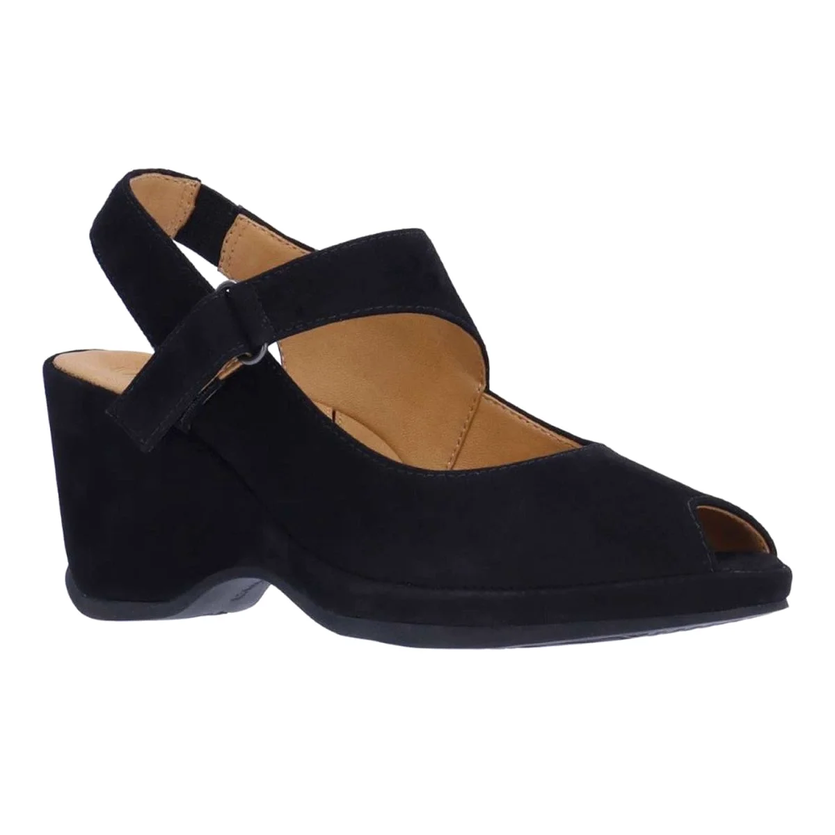 L'Amour Des Pieds Women's Onella Black Suede