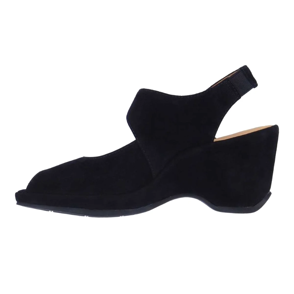 L'Amour Des Pieds Women's Onella Black Suede