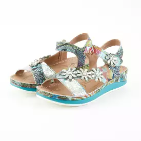 L'ARTISTE CHARLEEN ANKLE STRAP SANDALS