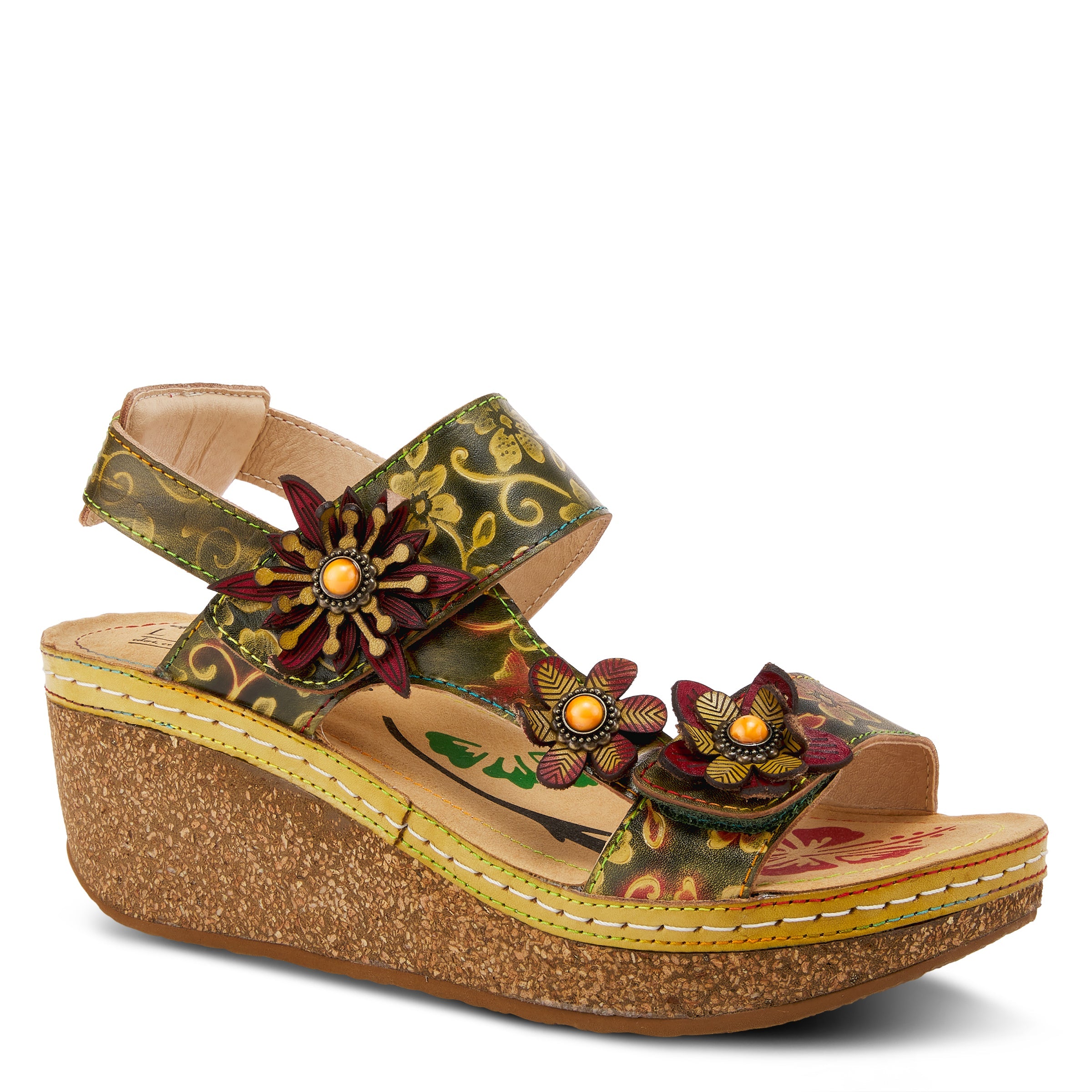 L'ARTISTE PICKFORD BACK STRAP SANDALS