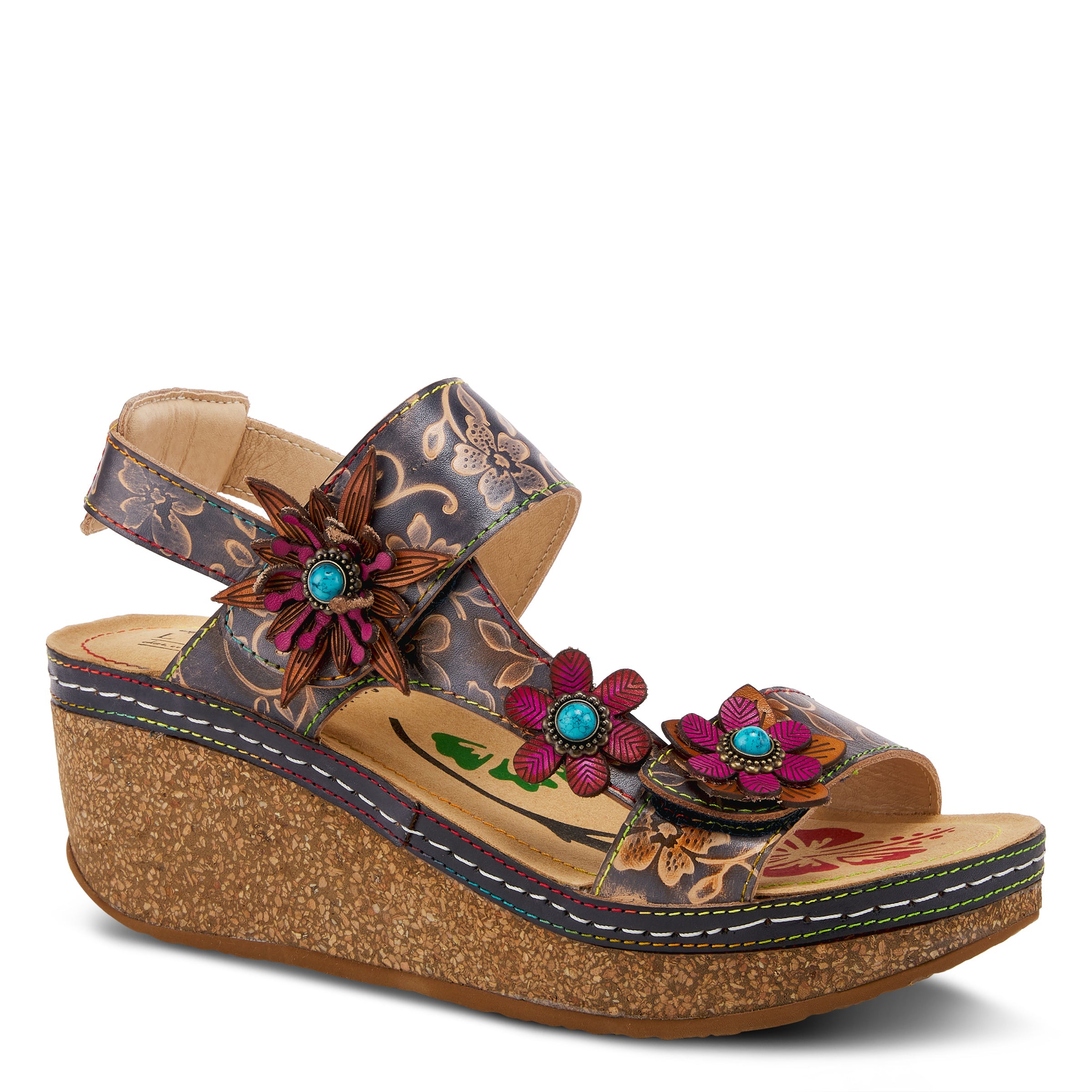 L'ARTISTE PICKFORD BACK STRAP SANDALS