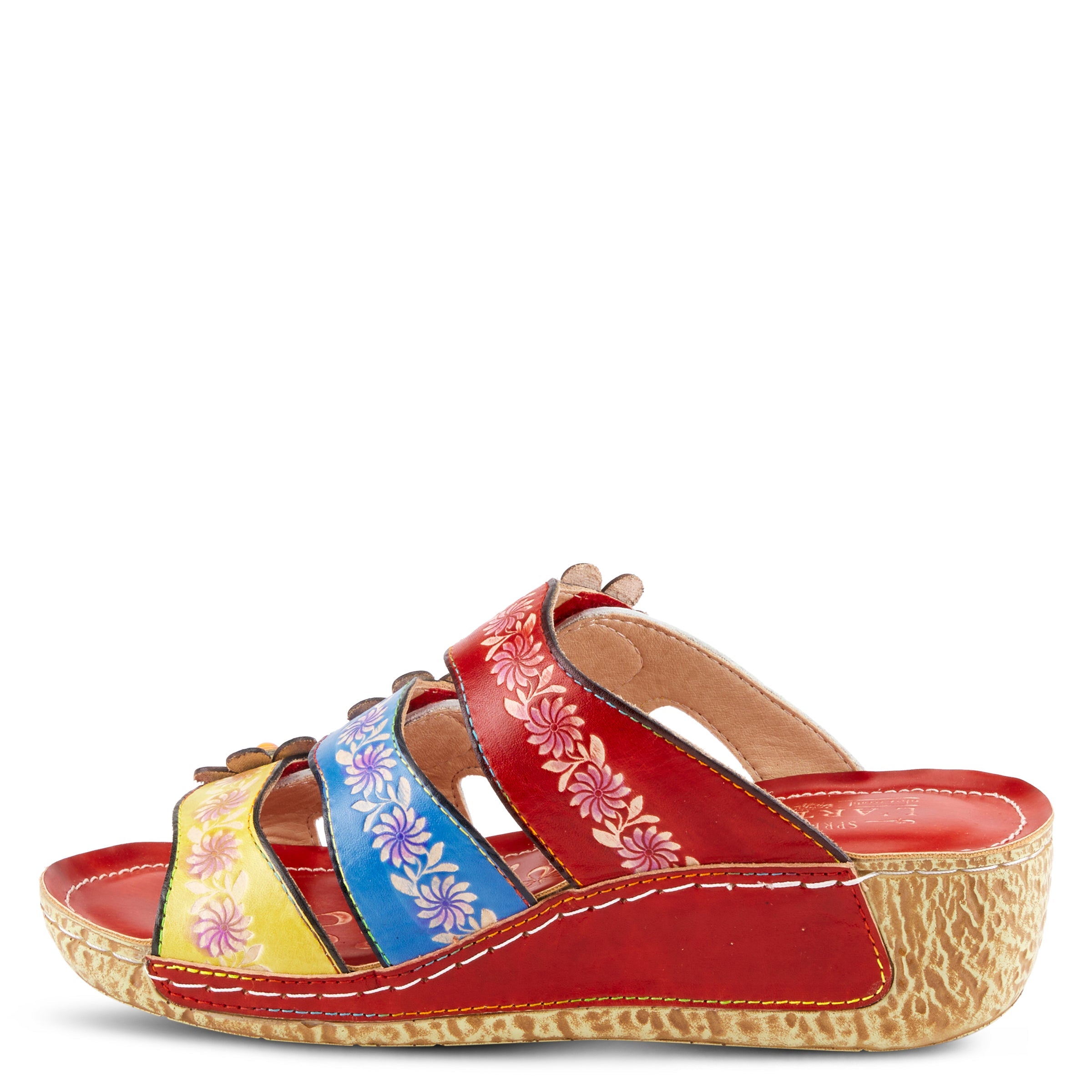 L'ARTISTE ROSAMARIA SLIDE SANDALS