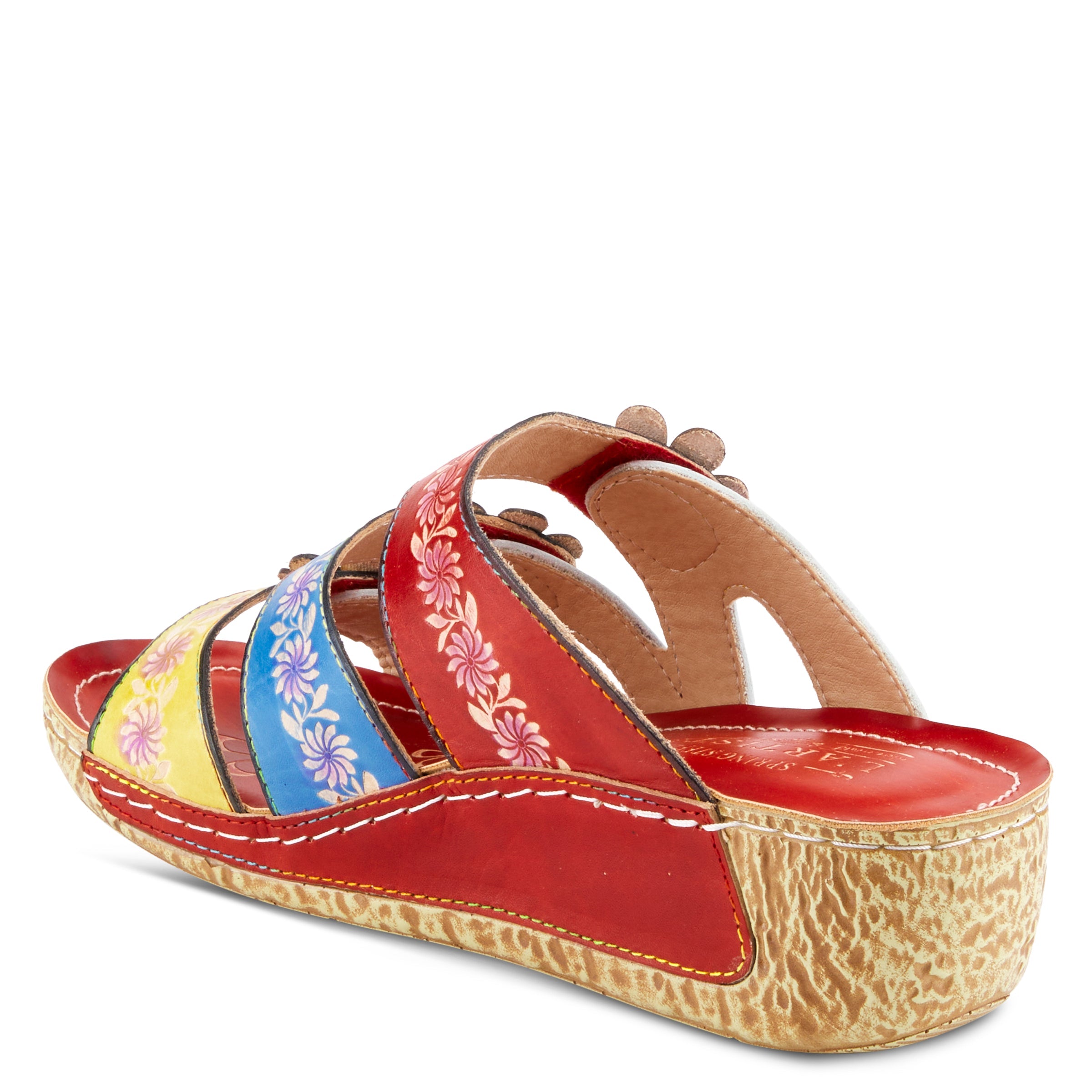 L'ARTISTE ROSAMARIA SLIDE SANDALS