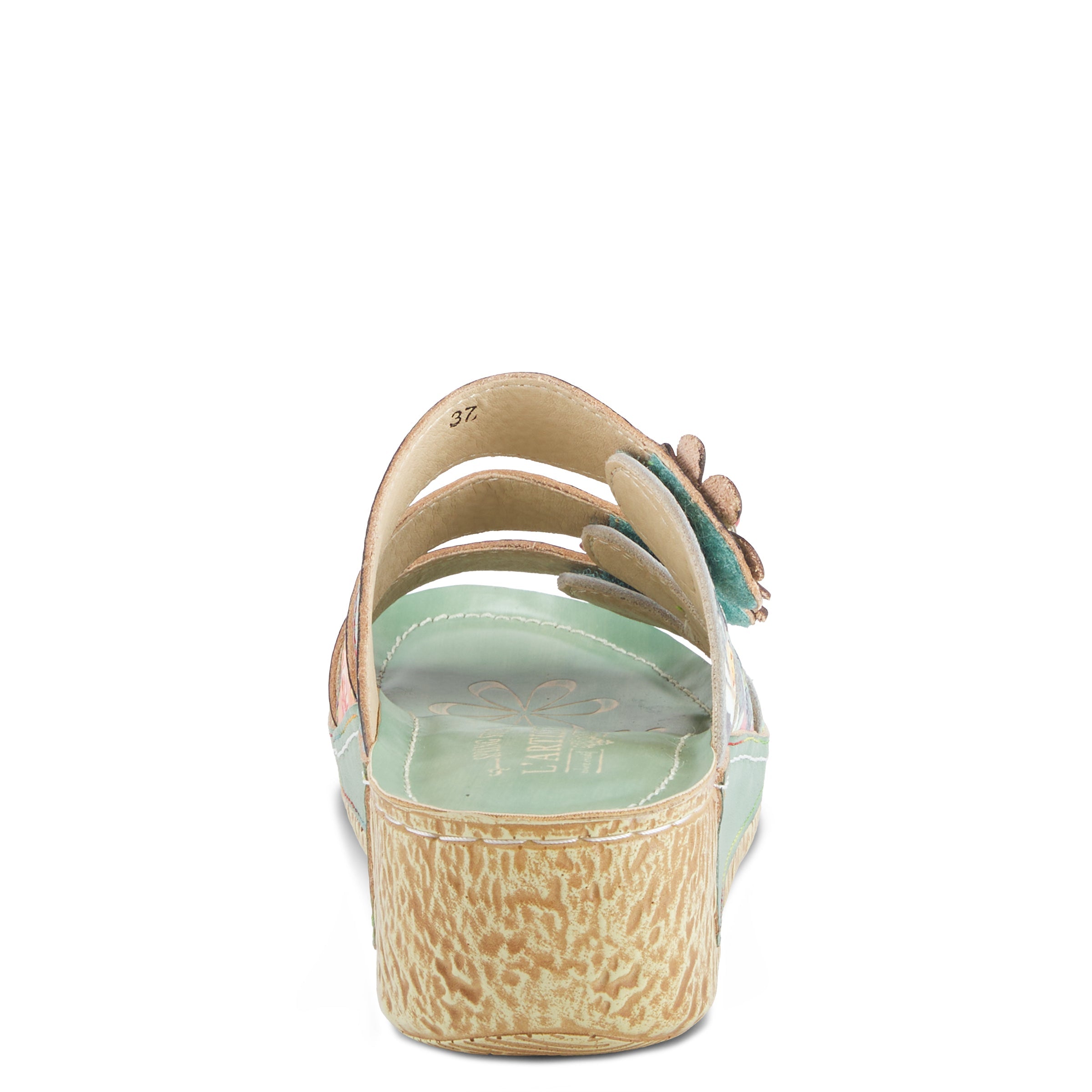 L'ARTISTE ROSAMARIA SLIDE SANDALS