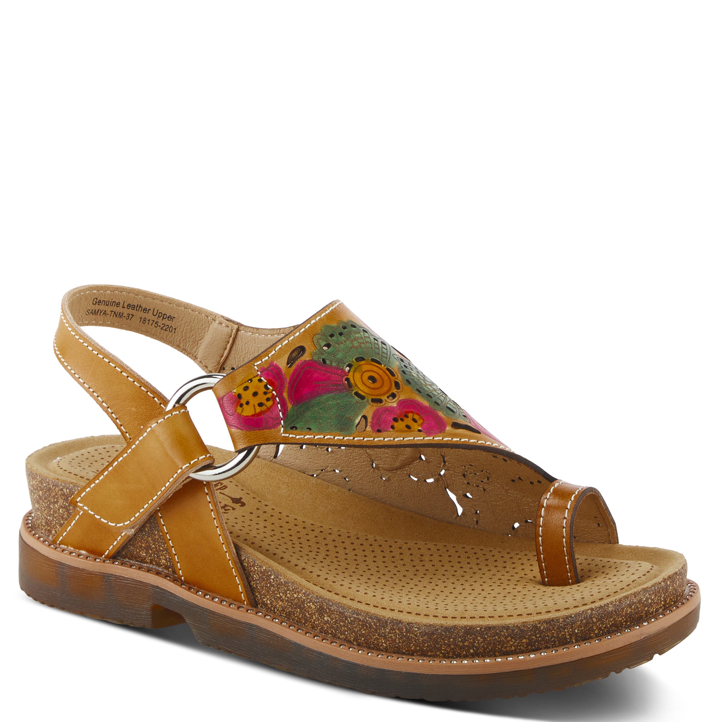 L'ARTISTE SAMYA TOE LOOP SANDALS