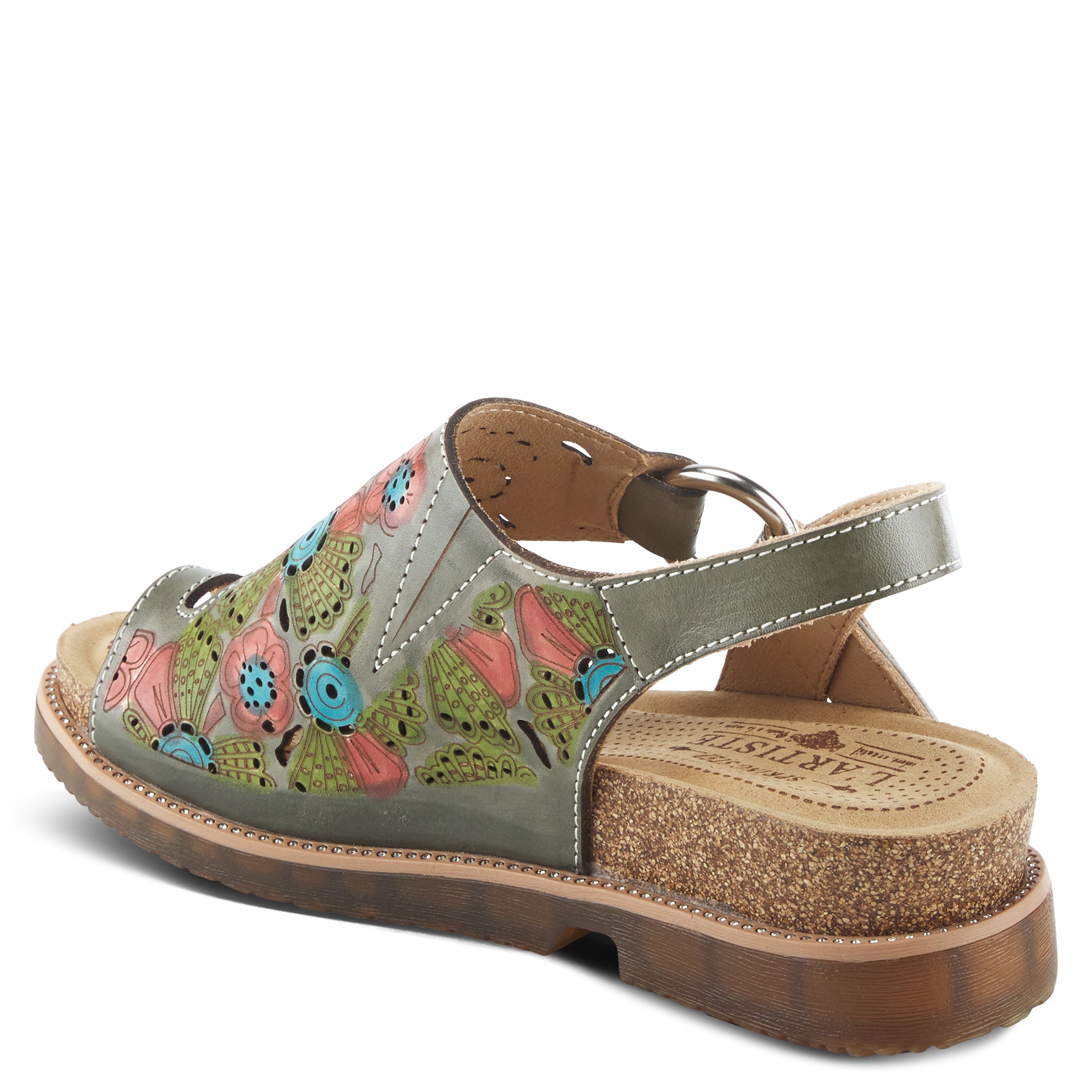 L'ARTISTE SAMYA TOE LOOP SANDALS