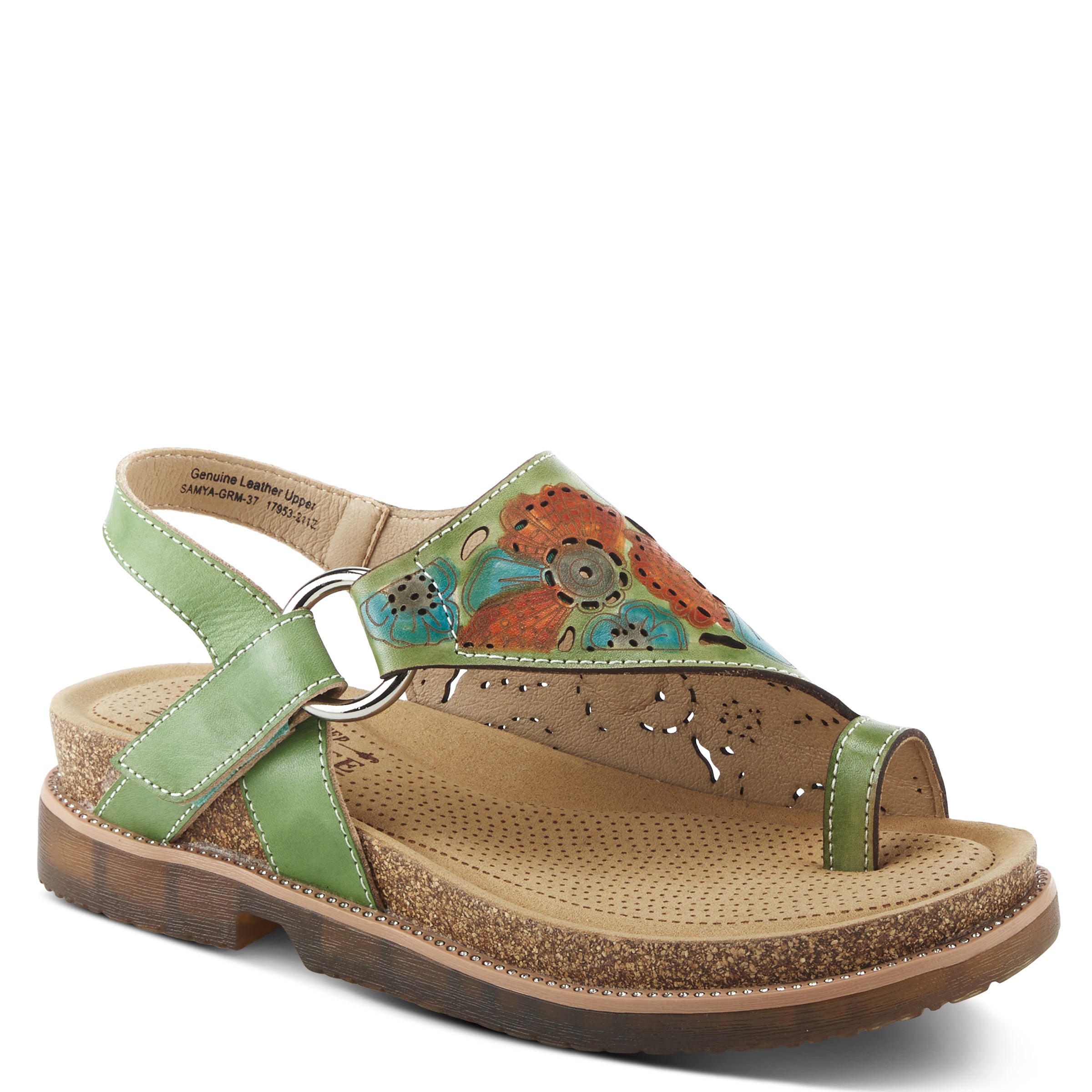 L'ARTISTE SAMYA TOE LOOP SANDALS