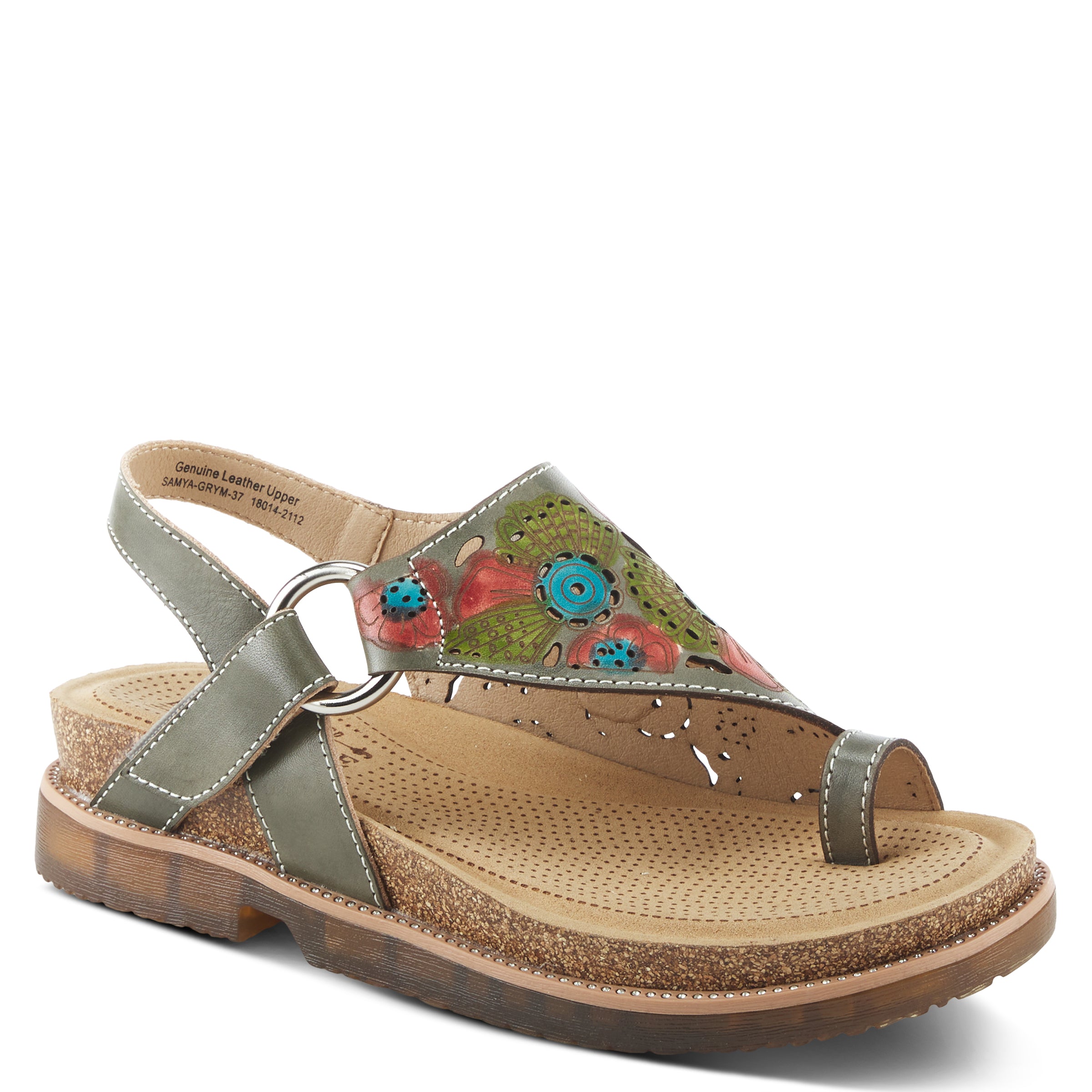 L'ARTISTE SAMYA TOE LOOP SANDALS