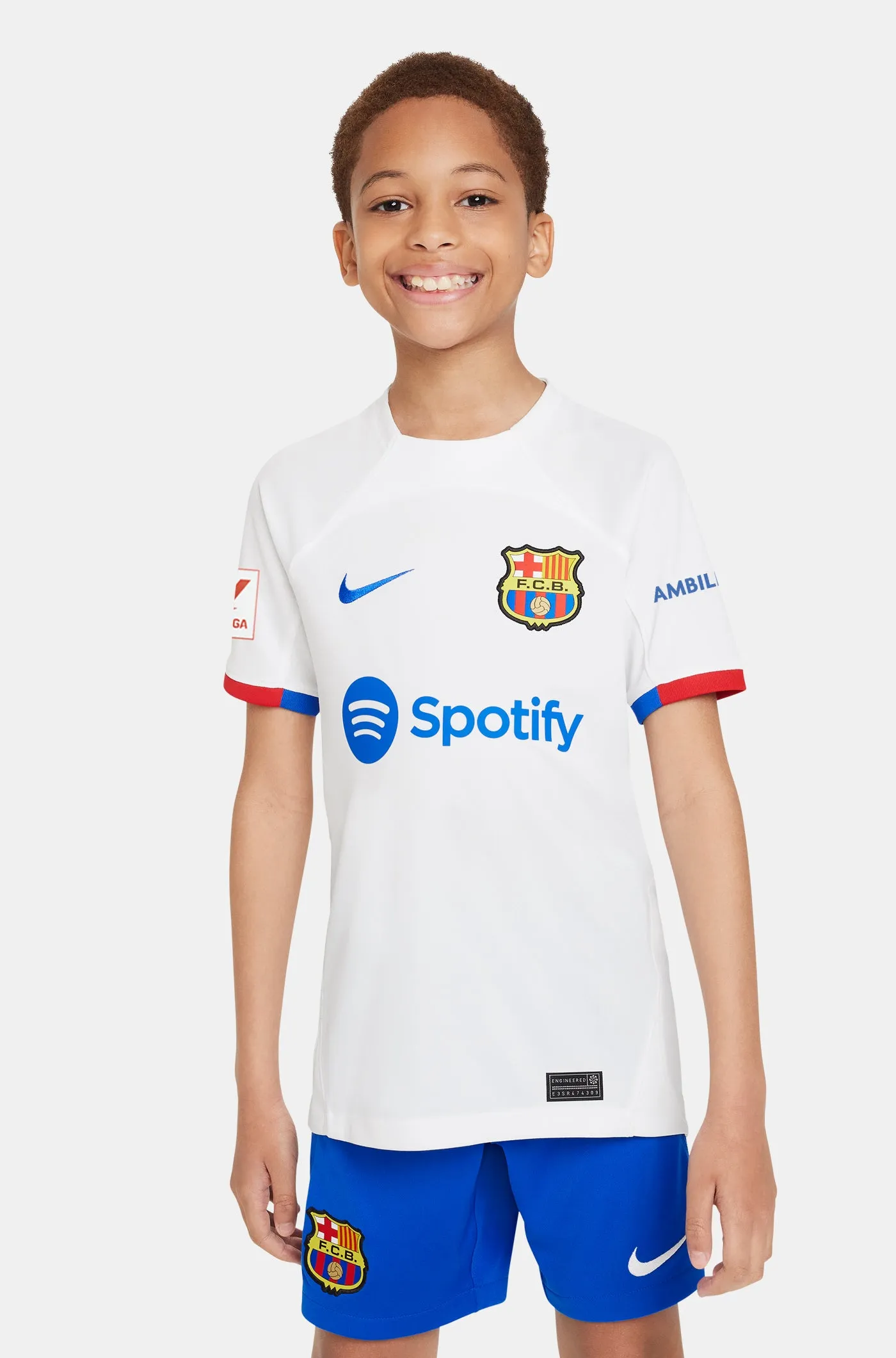 LFP  FC Barcelona away shirt 23/24 “ Junior  - PEDRI