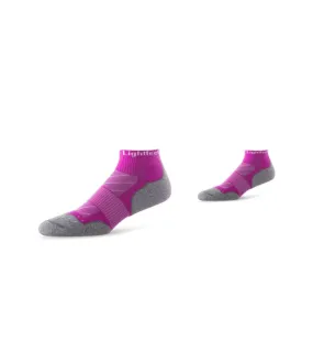 lightfeet evolution mini crew fluo purple