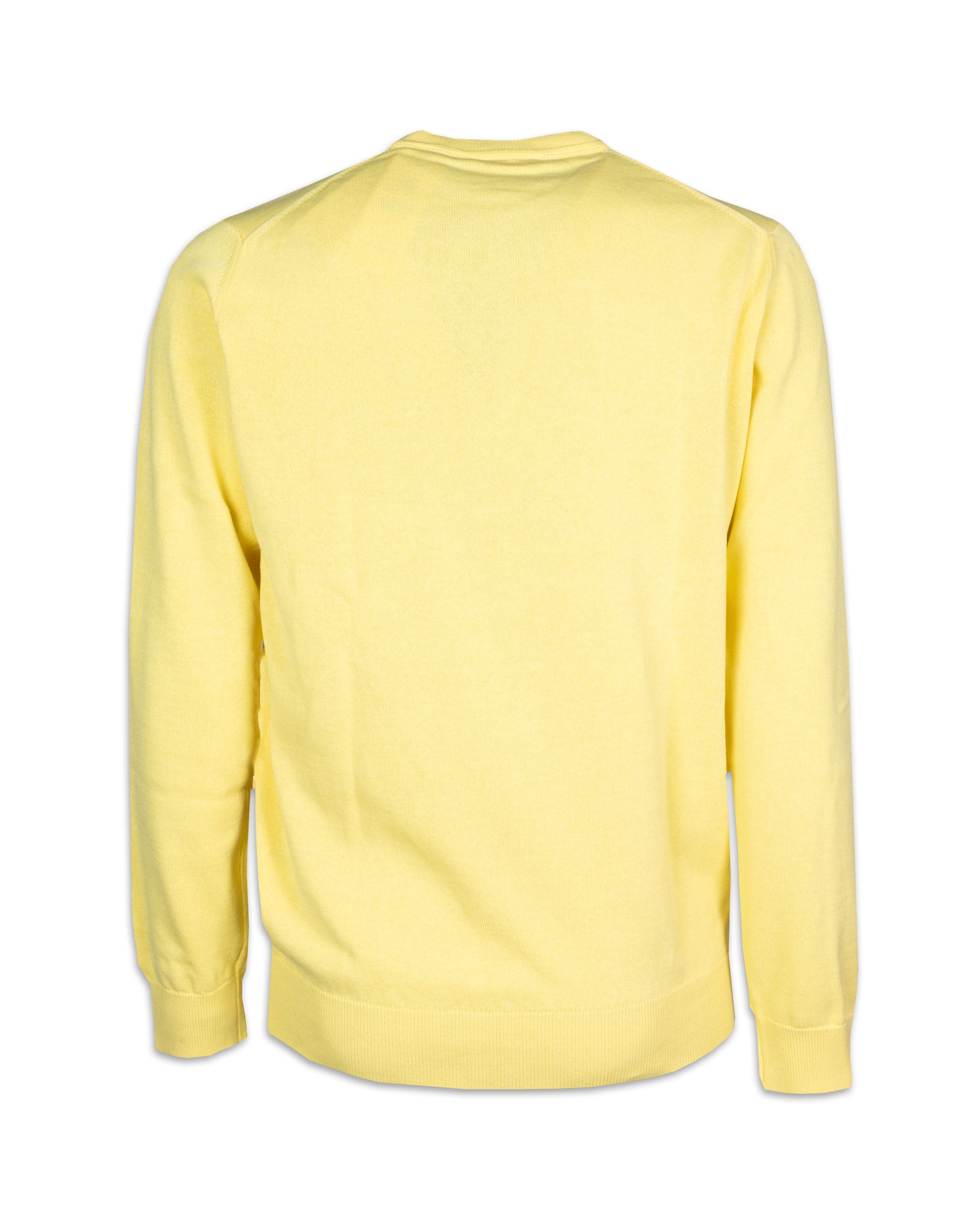 Maglione Cotone Lacoste Giallo