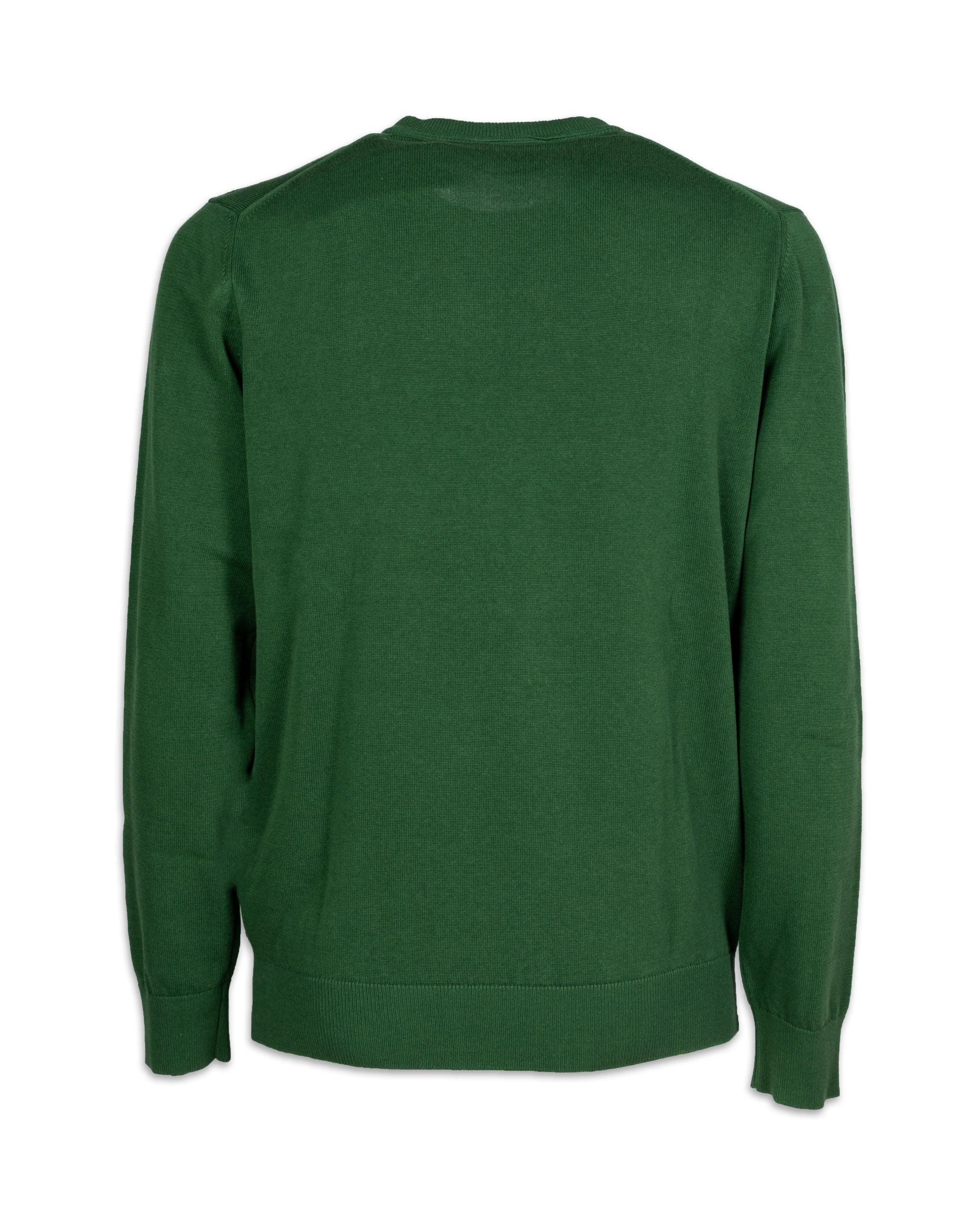 Maglione Filo Lacoste Uomo Verde