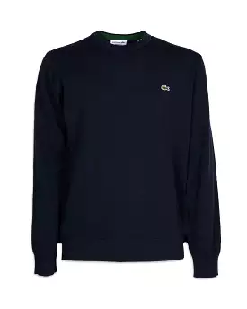 Maglione Filo Uomo Lacoste Blu