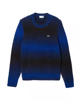 Maglione Uomo Lacoste Sfumato Blu