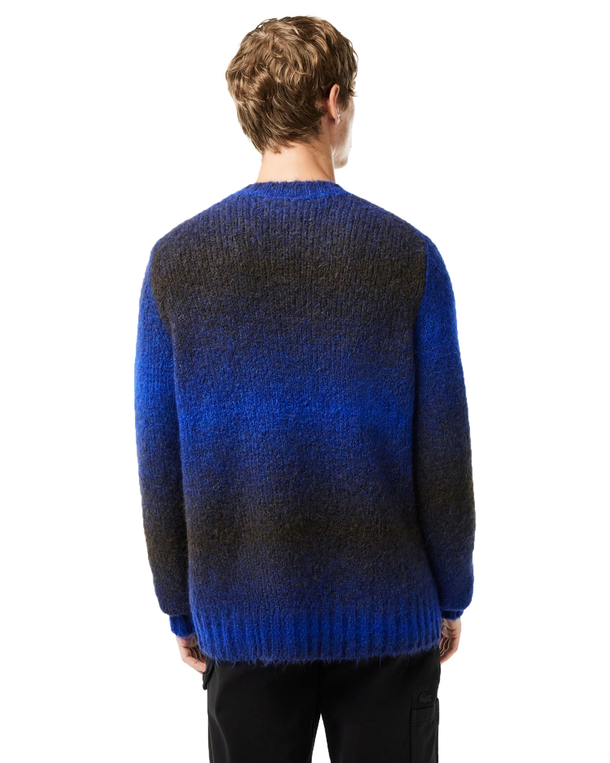 Maglione Uomo Lacoste Sfumato Blu