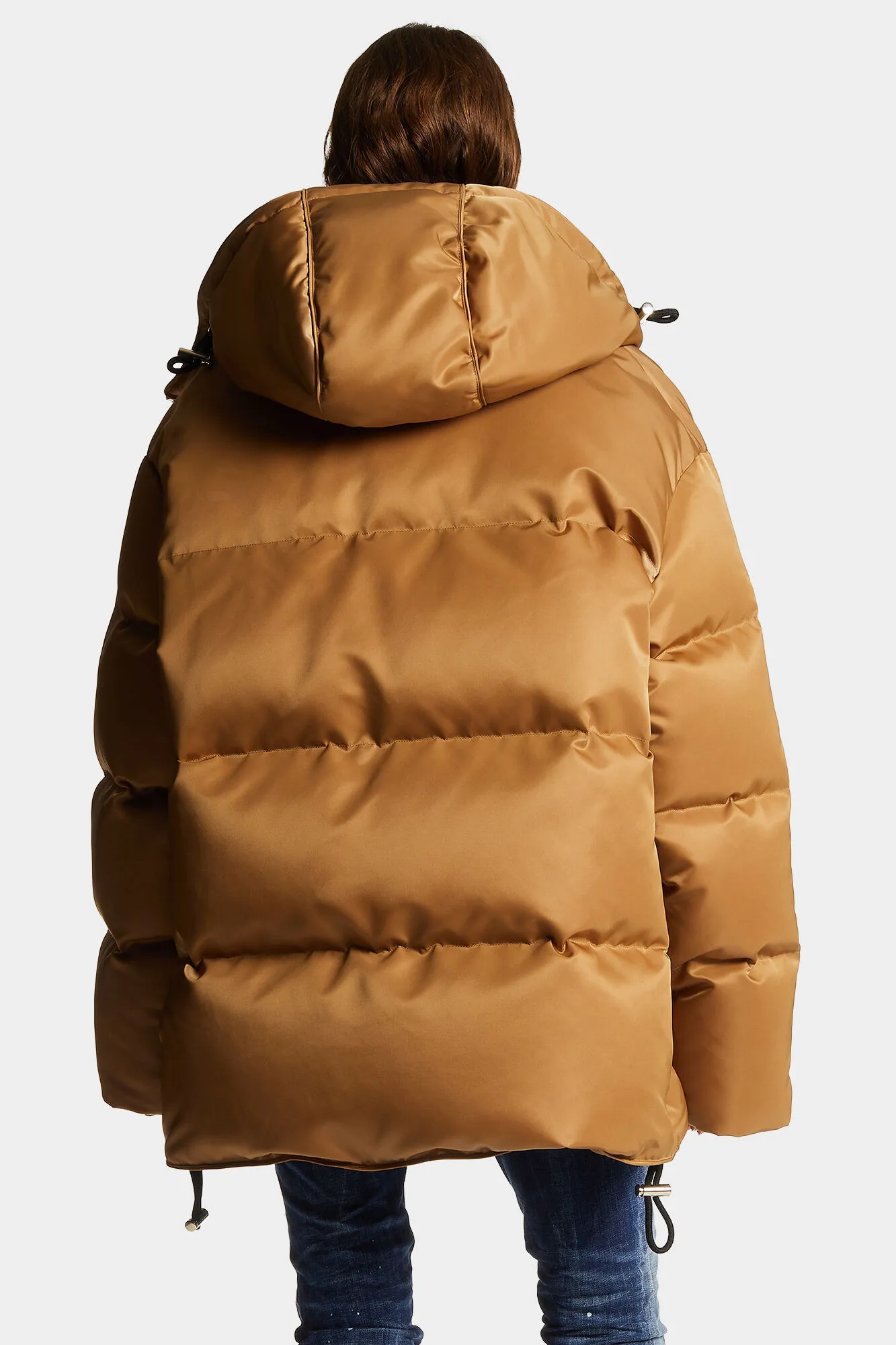 Maxi Multi-Pocket Parachute Puff Coat