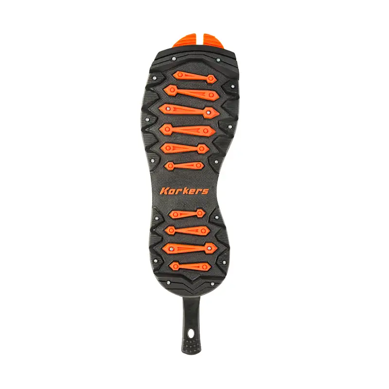 Men's IceTrac Studded Black/Orange