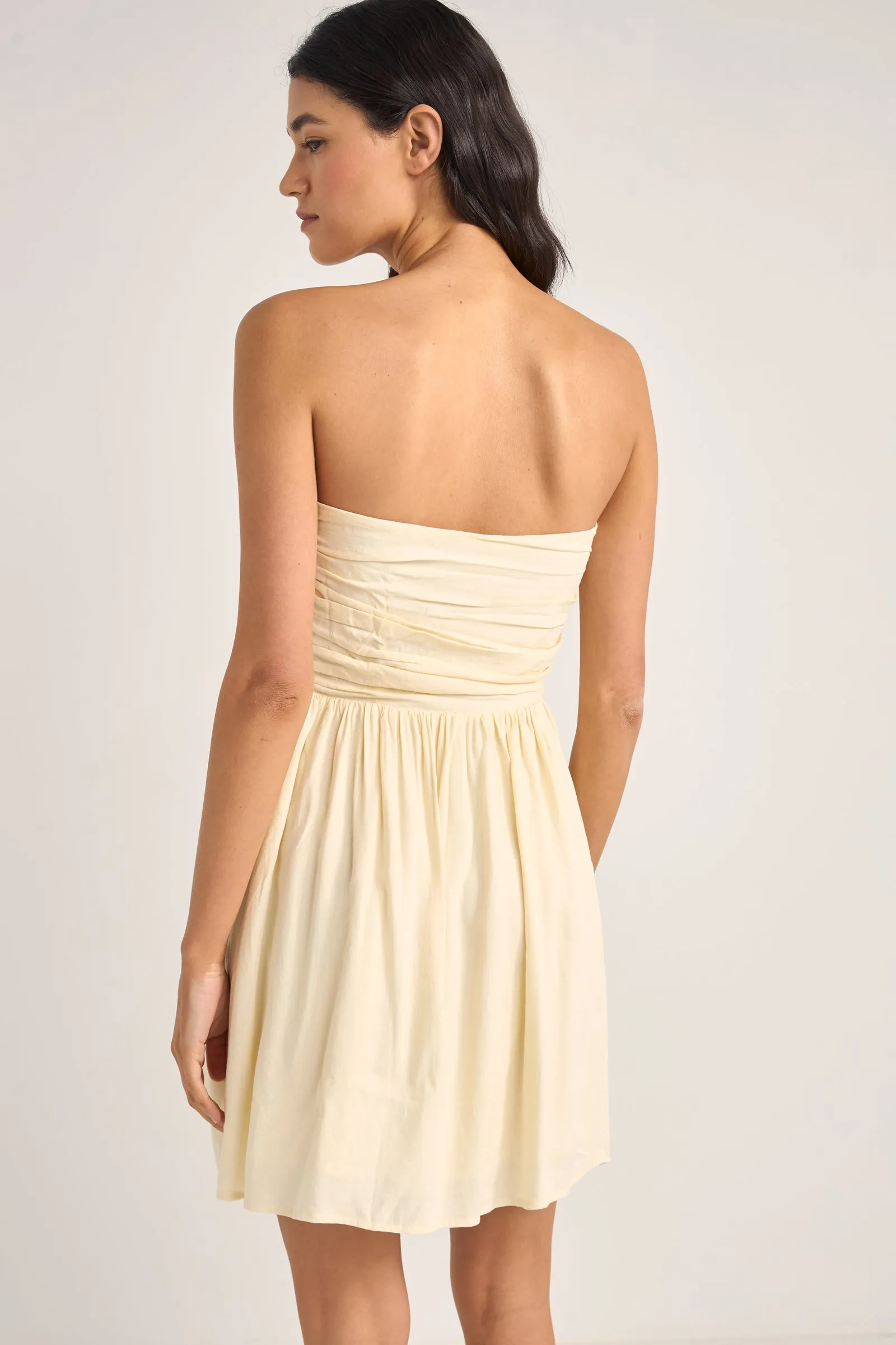 Mila Mini Dress Cream