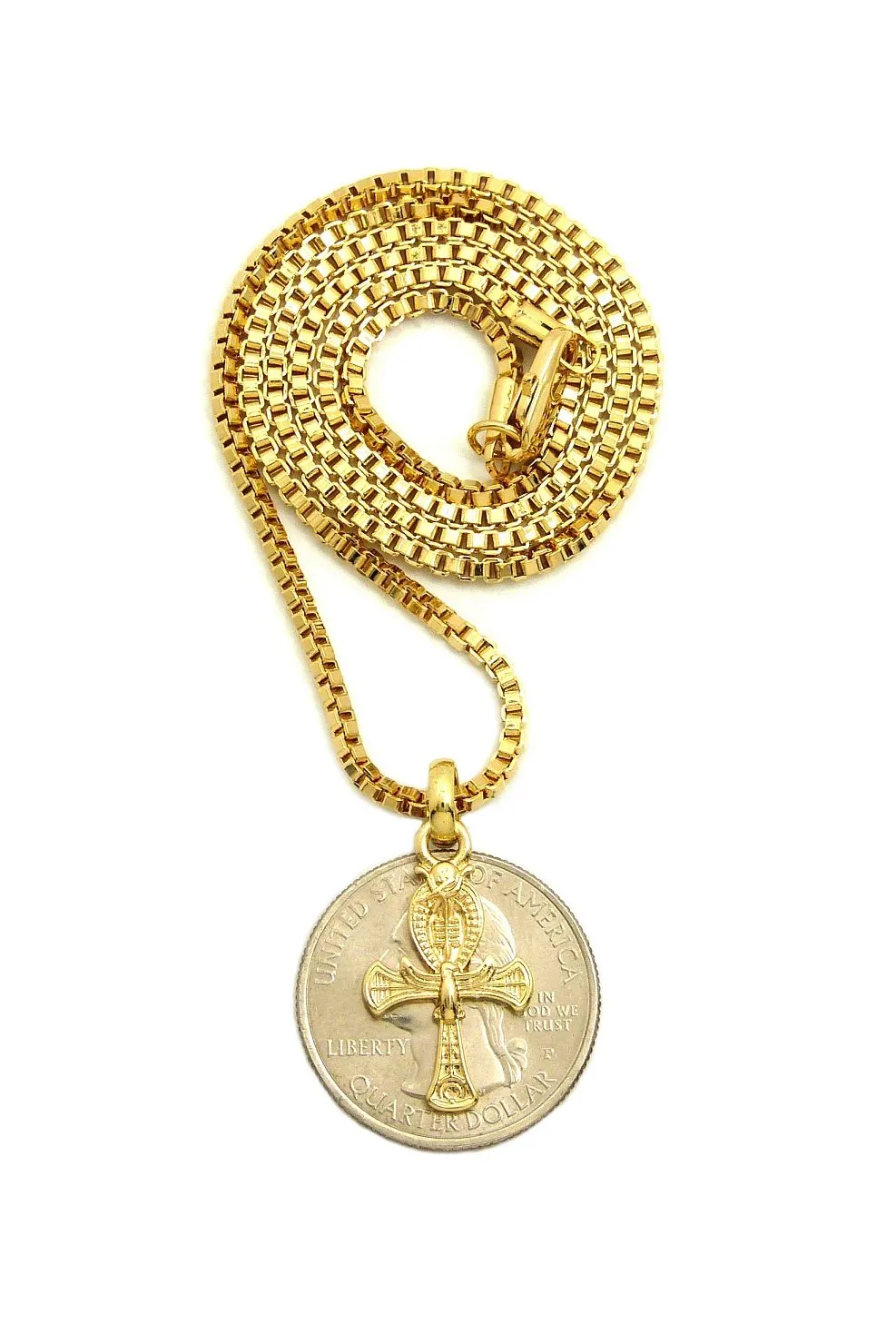 Mini Cross (Gold)