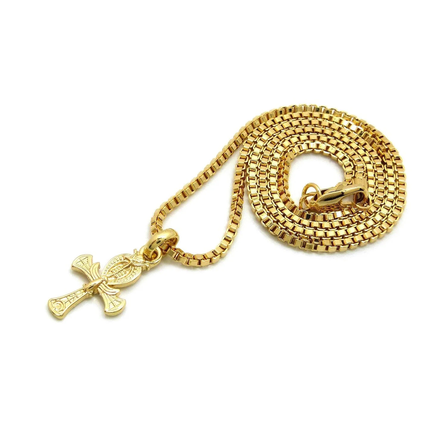 Mini Cross (Gold)