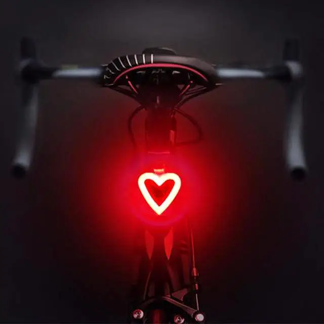 Multi Lighting Modes Bicycle Light USB Charge Led Bike Light Flash Tail Rear