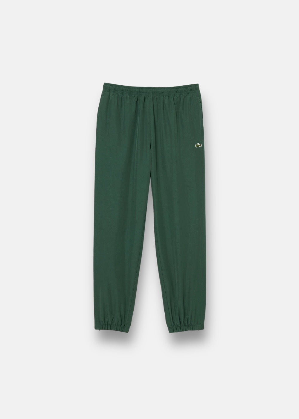 Pantalon de survêtement Lacoste en tissu déperlant vert