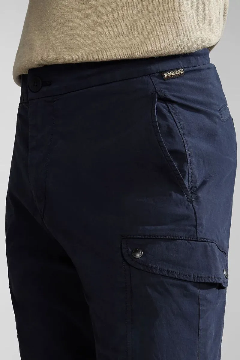 Pantaloni cargo Dease uomo Blu