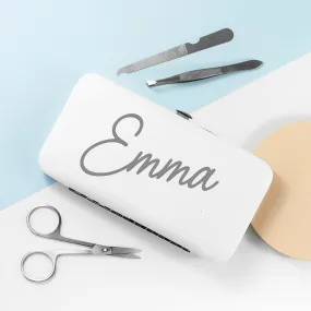 Personalised Manicure Set - White