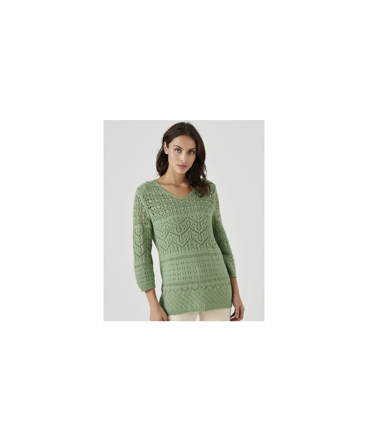 Pointelle Jumper