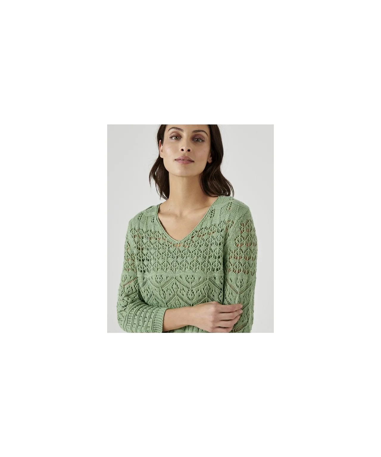 Pointelle Jumper