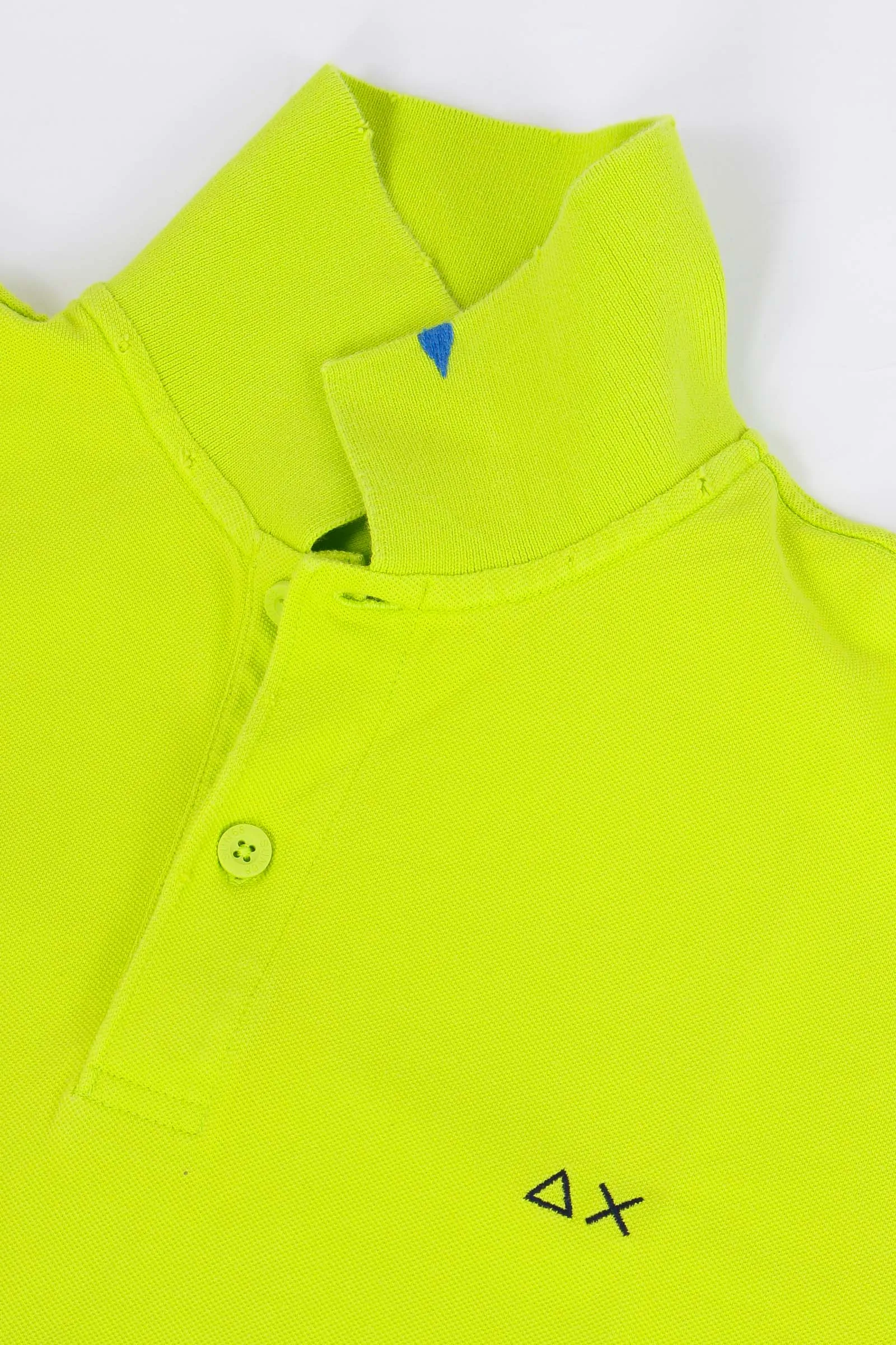 Polo Vintage Scritta Lime