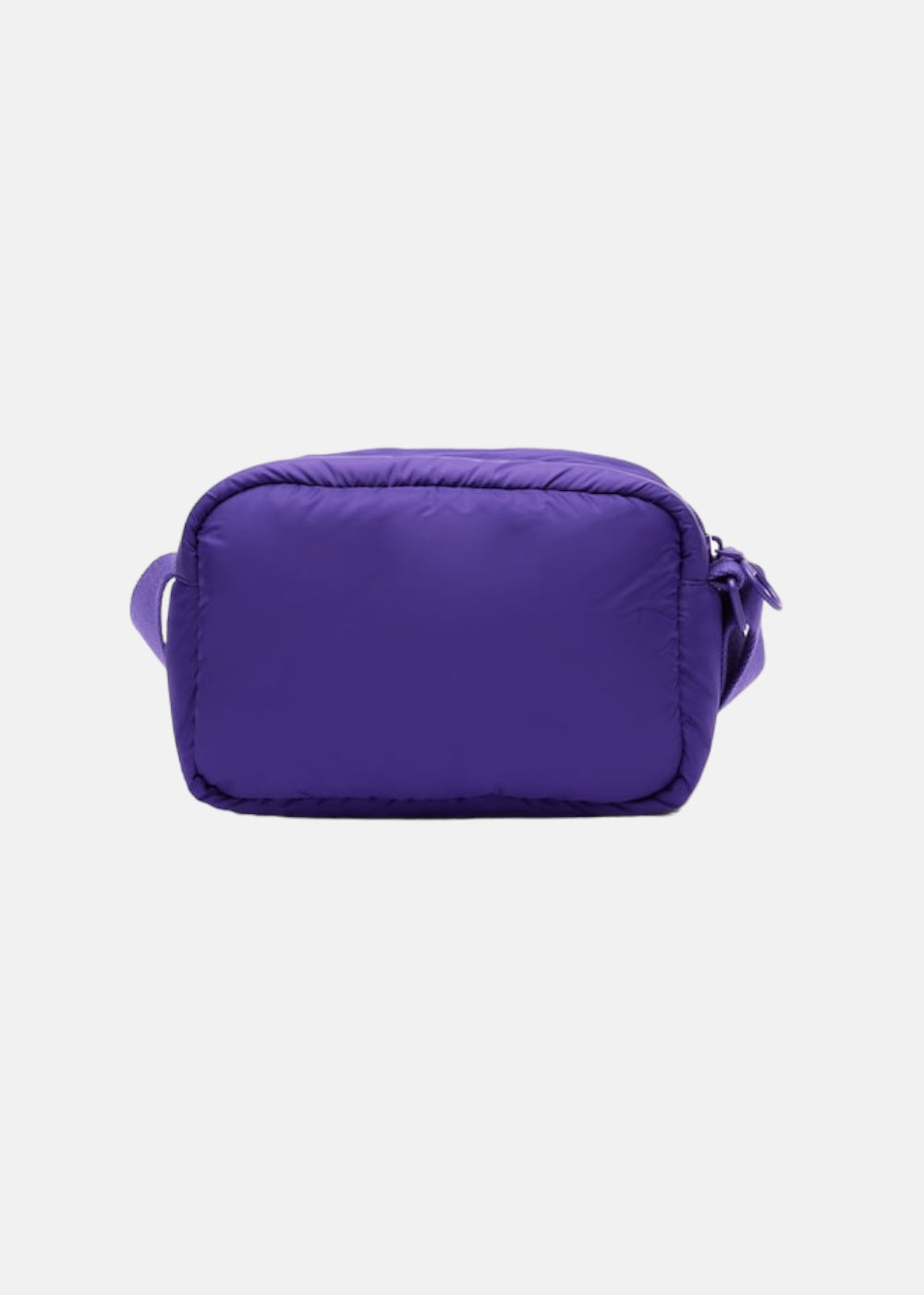 Sacoche Lacoste matelassé Puffy Croc violet