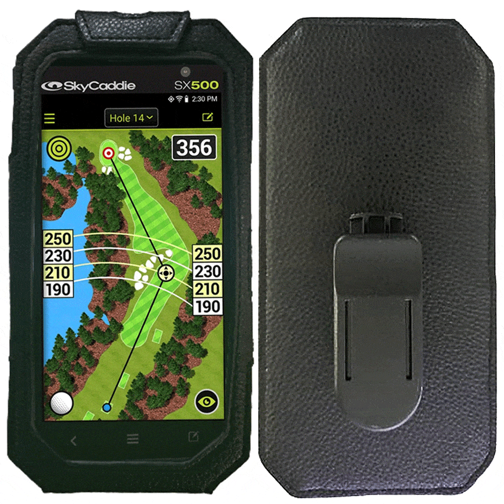 SKYCADDIE SX500 GOLF GPS LEATHER HOLSTER