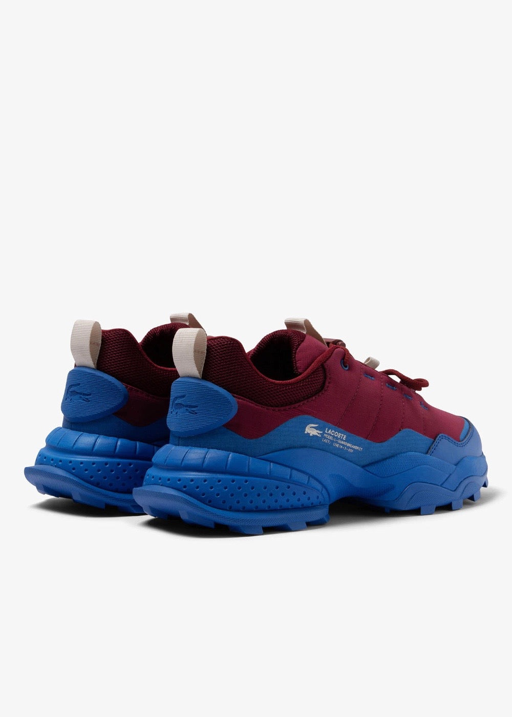 Sneakers Lacoste L-Guard Breaker Bleu et Bordeaux