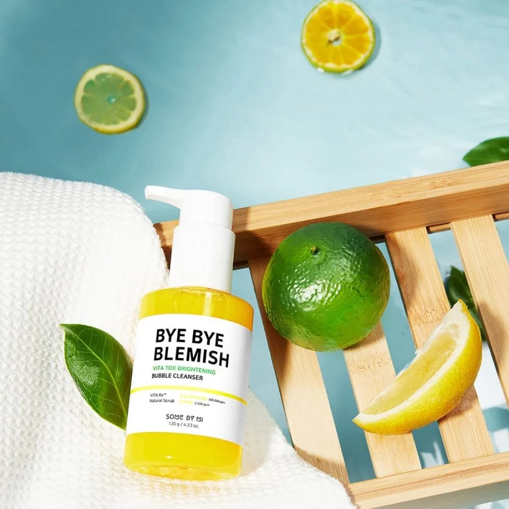 Some By Mi Bye Bye Blemish Vita Tox Brightening Bubble Cleanser