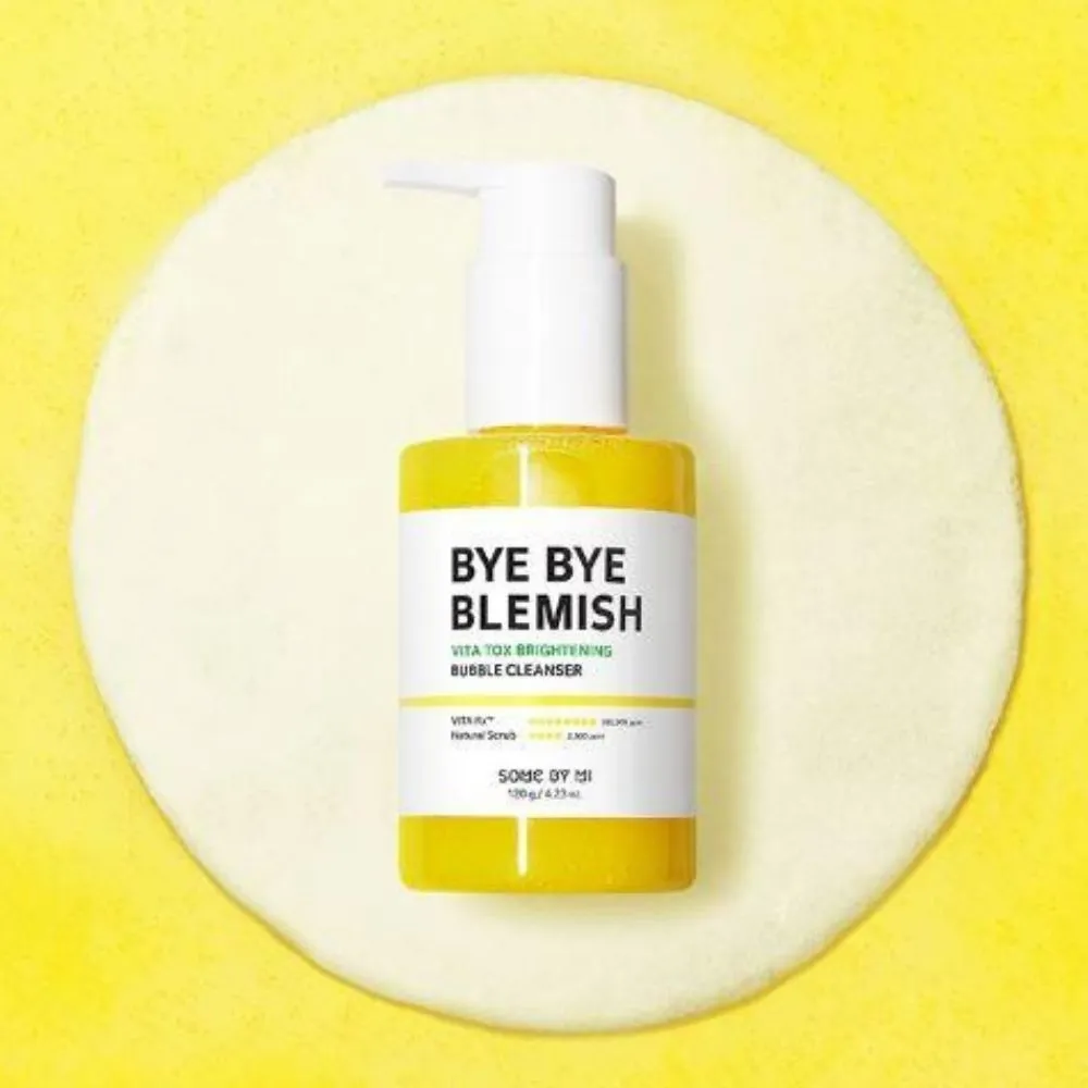 Some By Mi Bye Bye Blemish Vita Tox Brightening Bubble Cleanser