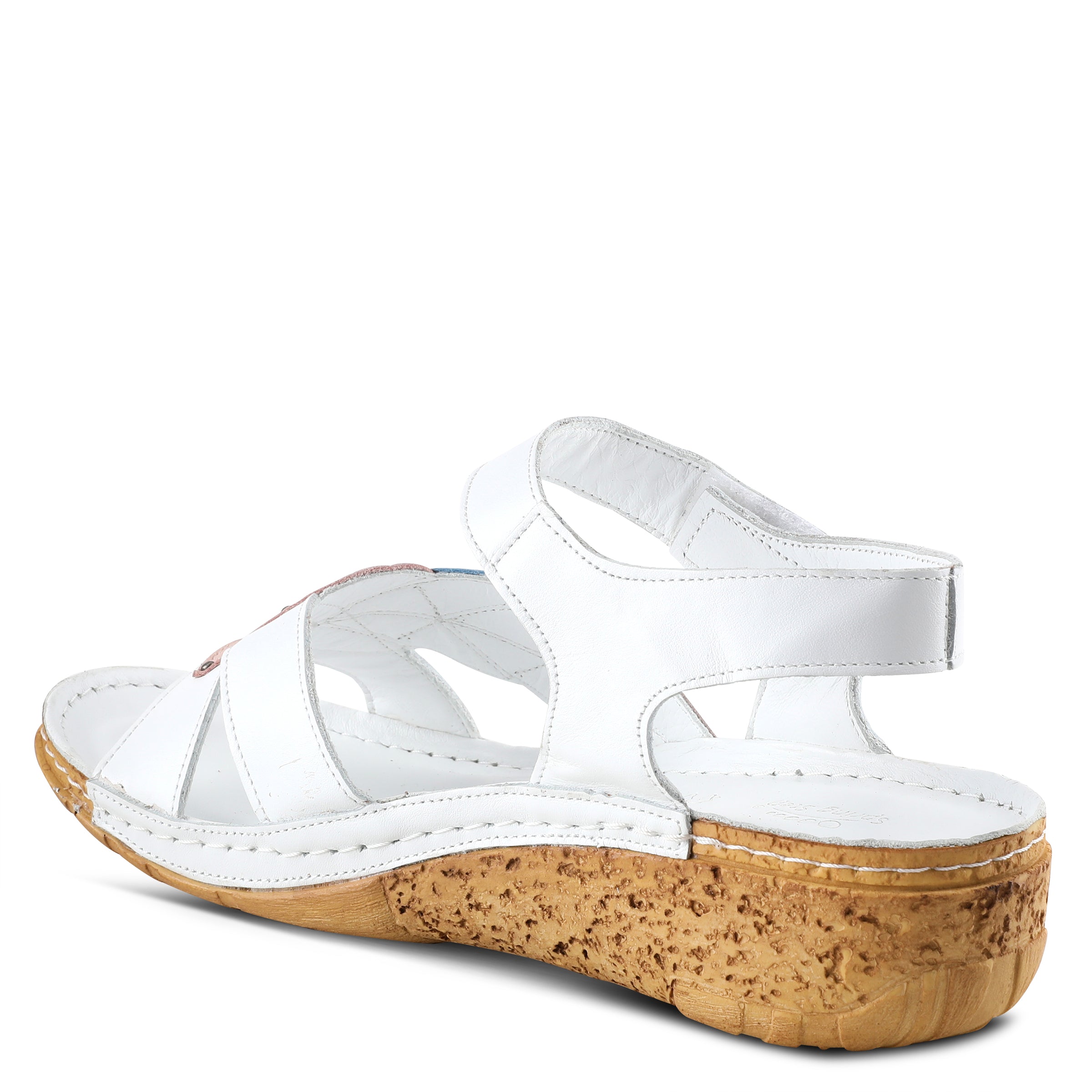 SPRING STEP LEAF QUARTER STRAP SANDALS