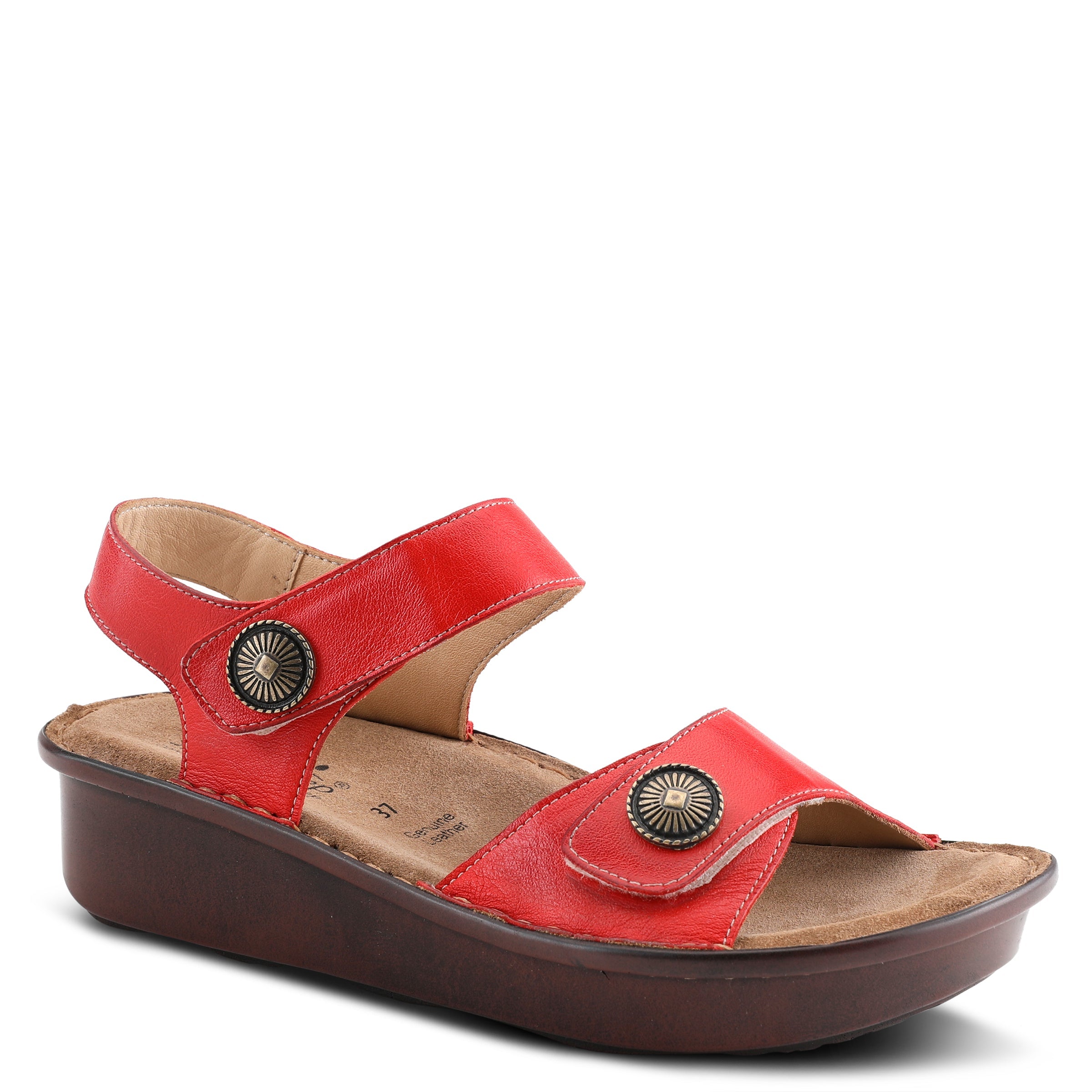 SPRING STEP TOCA QUARTER STRAP SANDALS