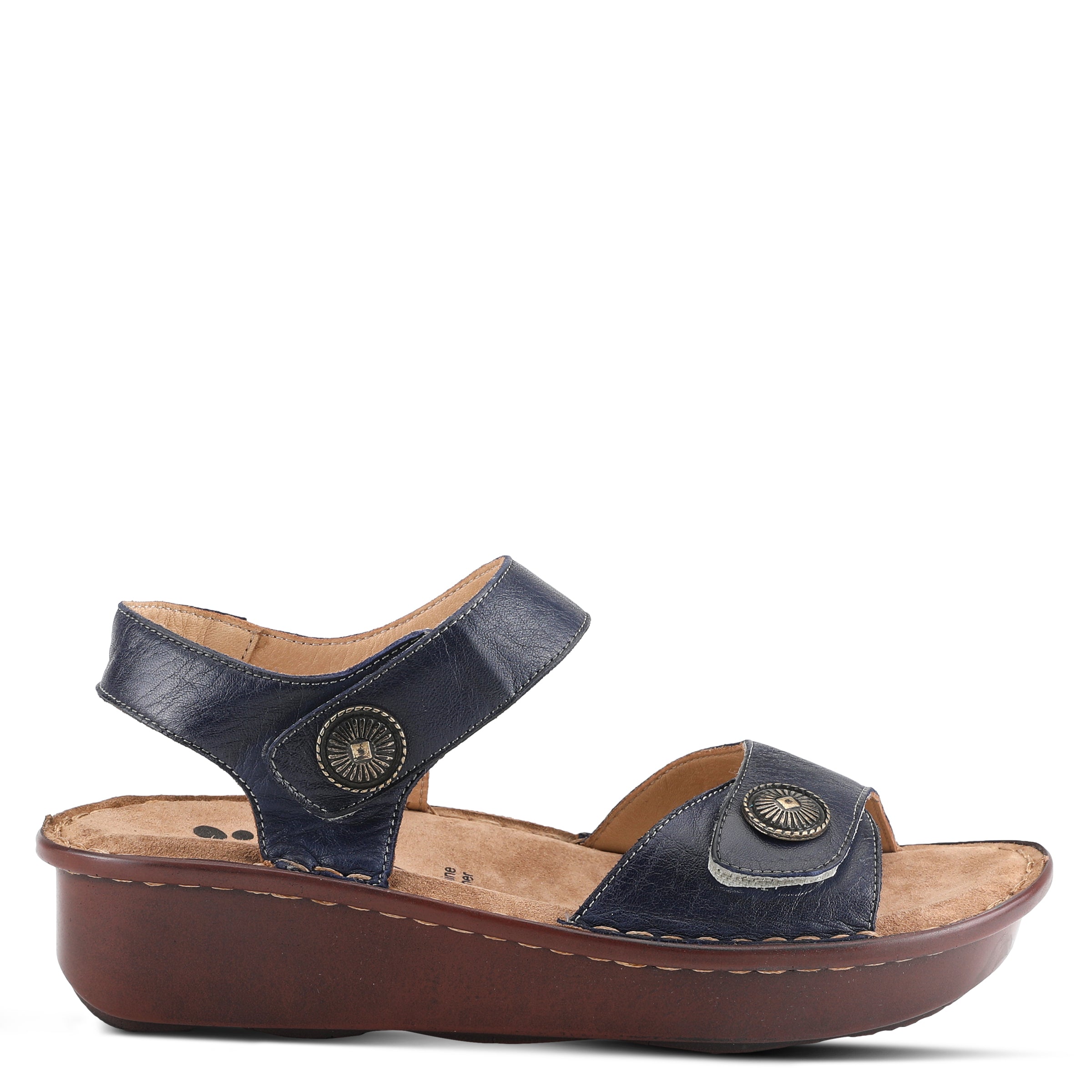 SPRING STEP TOCA QUARTER STRAP SANDALS