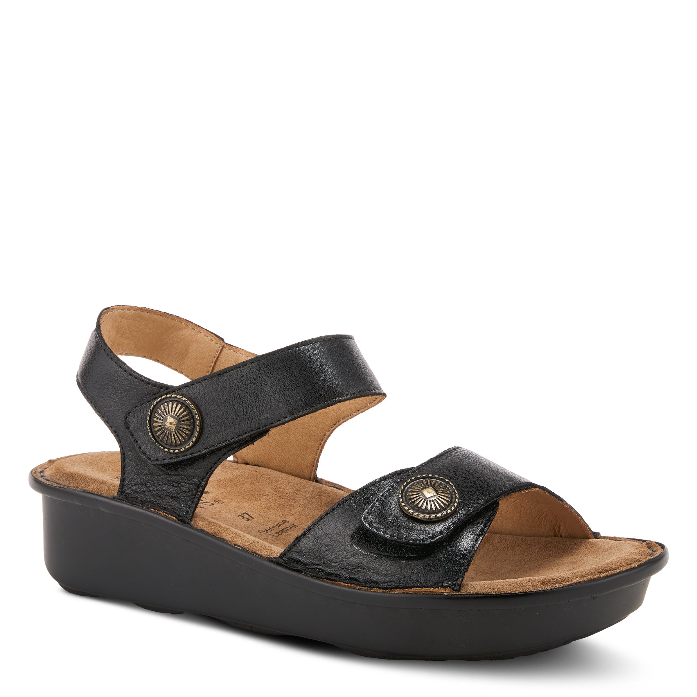 SPRING STEP TOCA QUARTER STRAP SANDALS