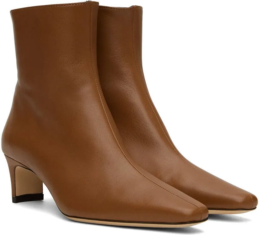 Staud Brown Wally Boots