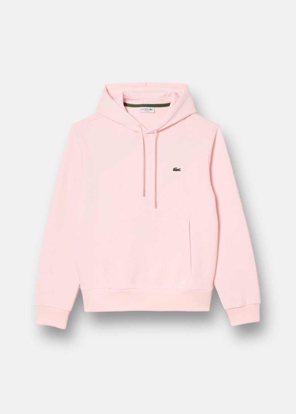 Sweatshirt à capuche Lacoste iconique rose