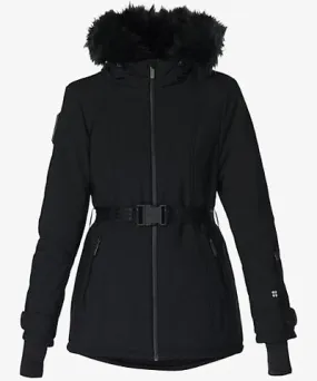 Sweaty Betty Womens Black Exploration hooded shell jacket