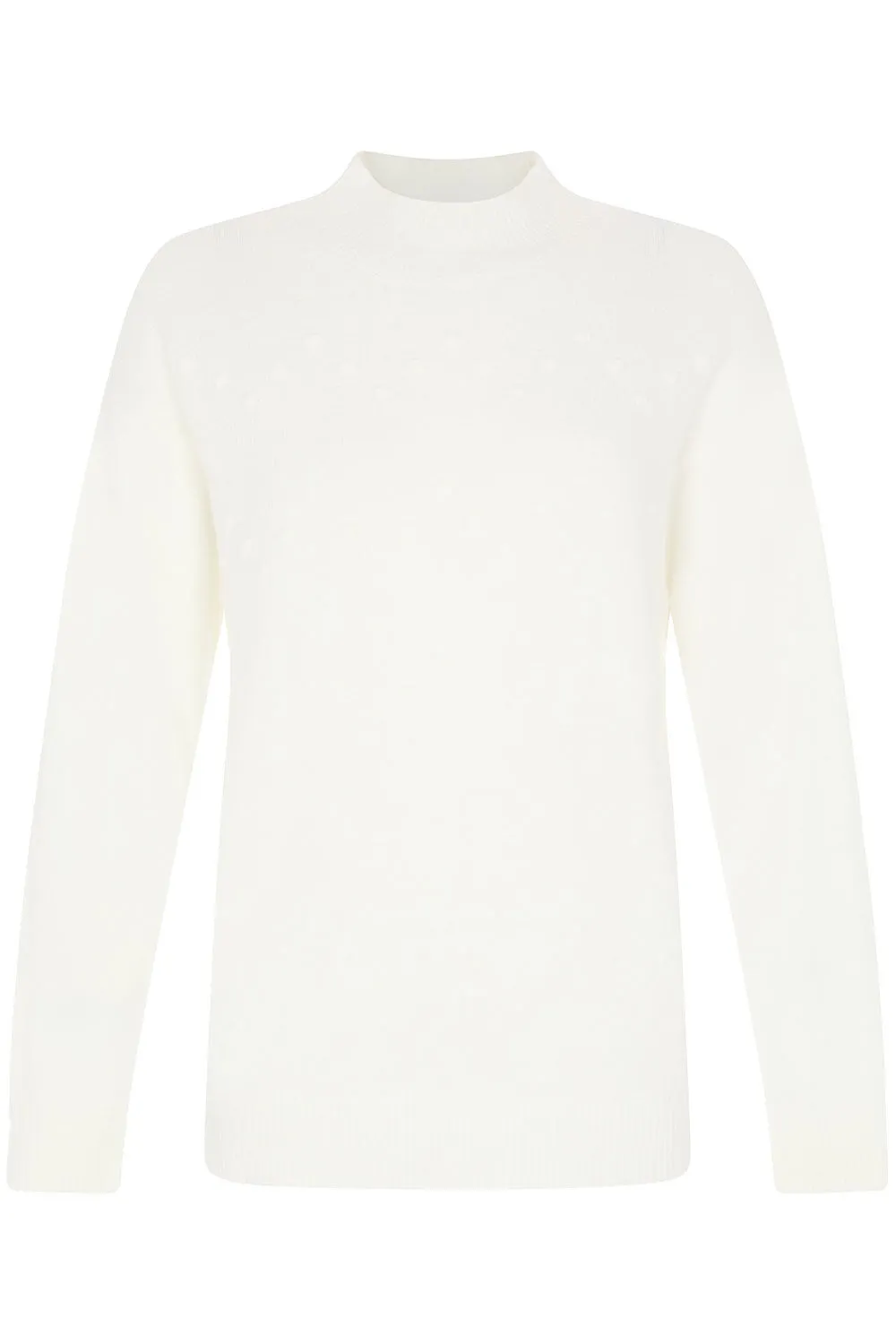 Textured Turtle Neck Jumper