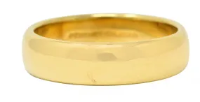 Tiffany & Co. Vintage 18 Karat Gold Men's Wedding Band Ring