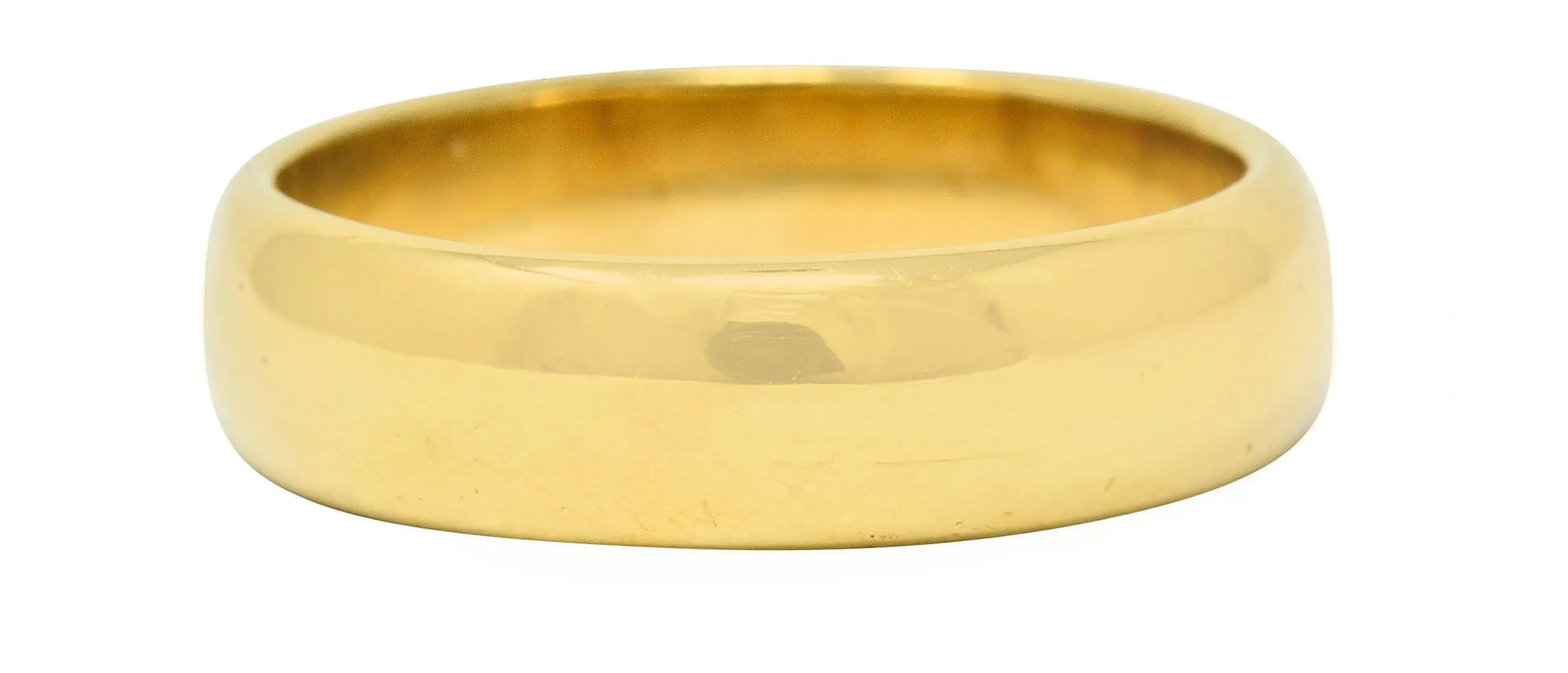 Tiffany & Co. Vintage 18 Karat Gold Men's Wedding Band Ring