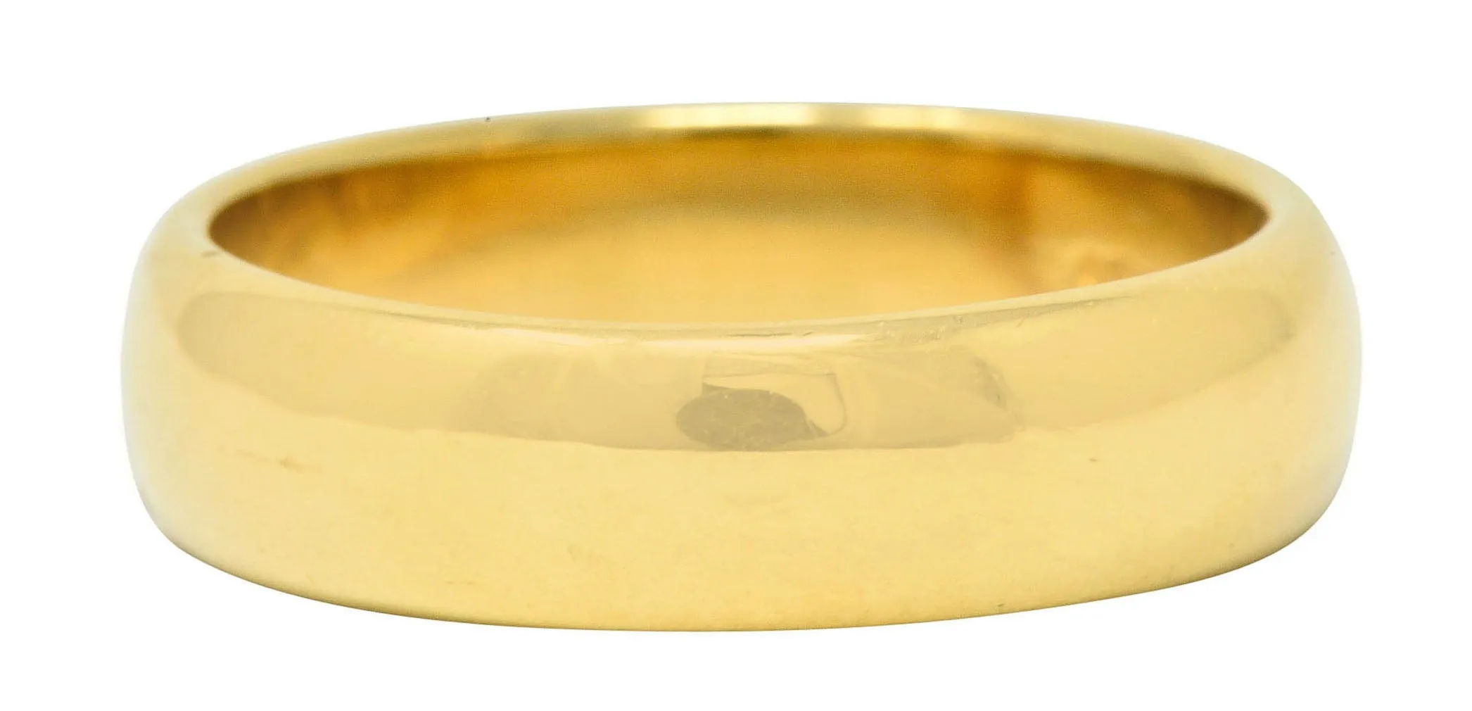 Tiffany & Co. Vintage 18 Karat Gold Men's Wedding Band Ring