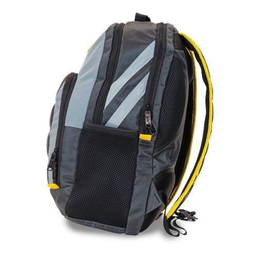 Track Select Grey Yellow Backpack