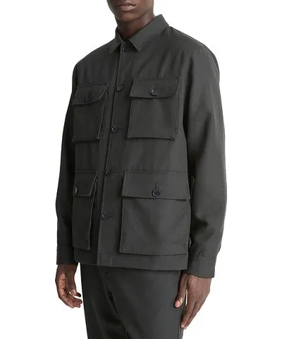 Vince Tropical Wool Field Jacket