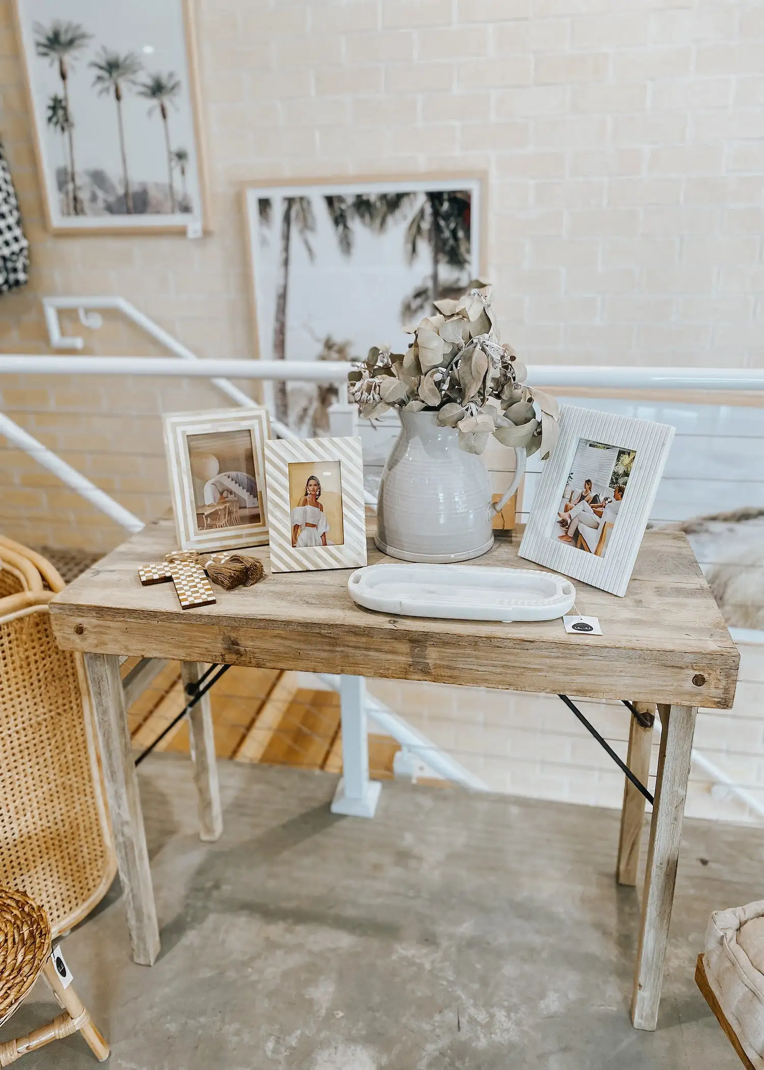 Vintage Indian Tent Table - Short